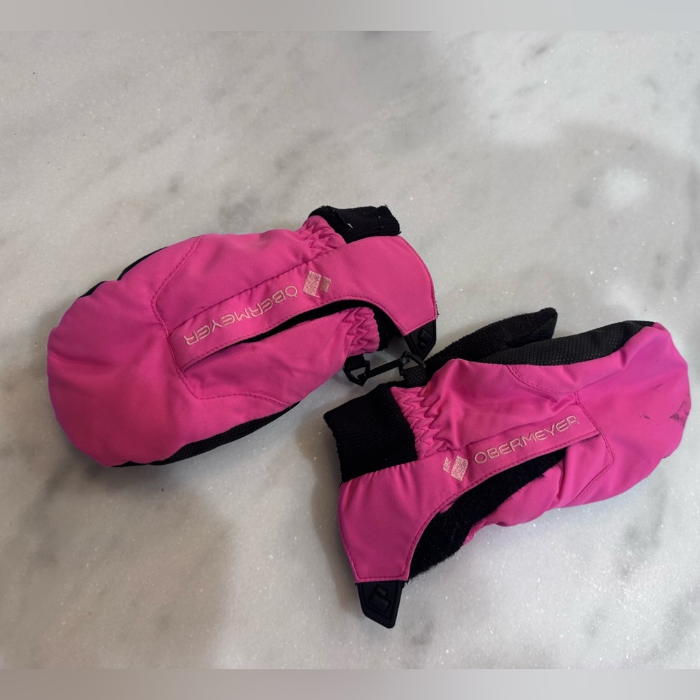 Obermeyer Fuchsia Kids Mittens